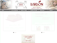 Tablet Screenshot of bardonartesania.com